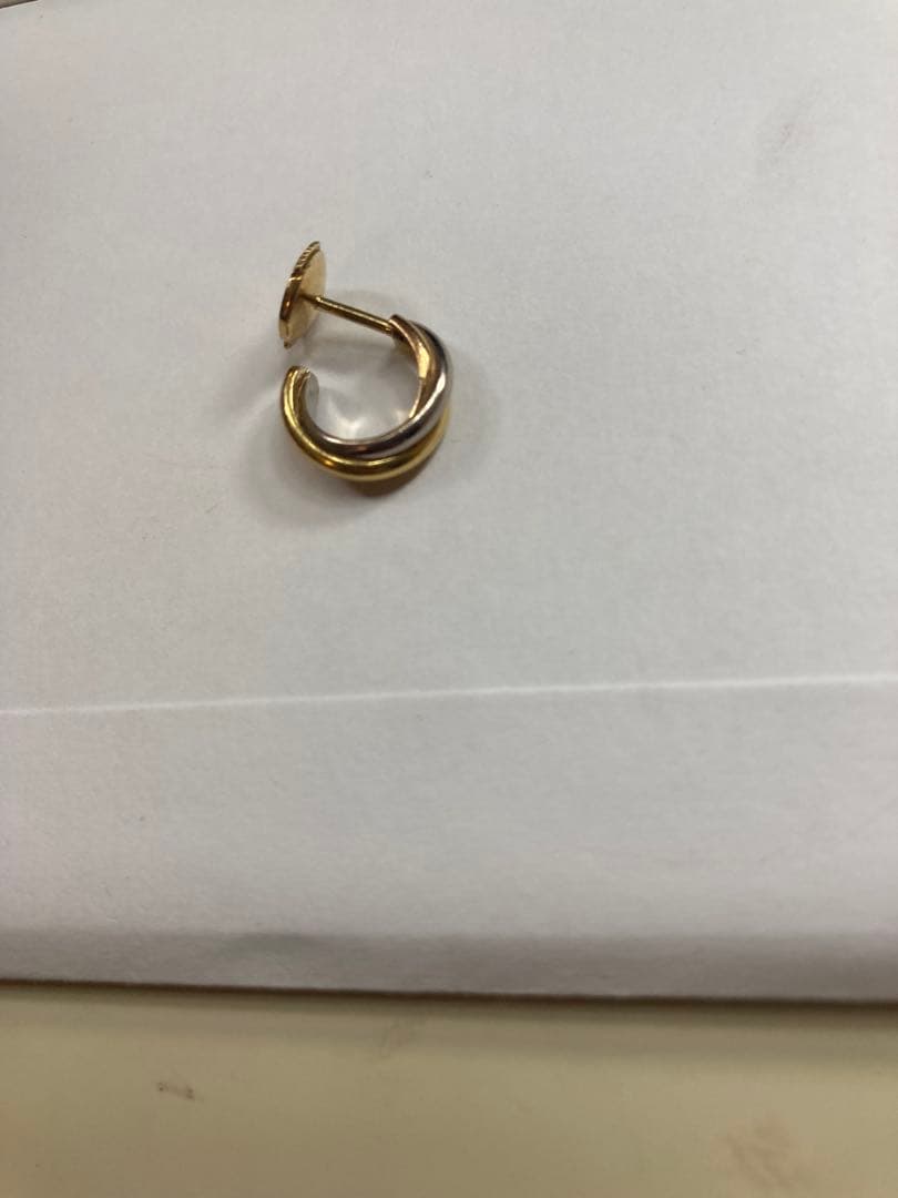 Cartier トリニティ ピアス(片耳のみ）