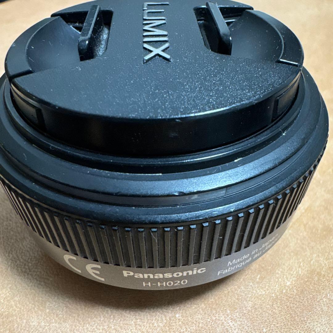 LUMIX H-H020 パンケーキレンズ