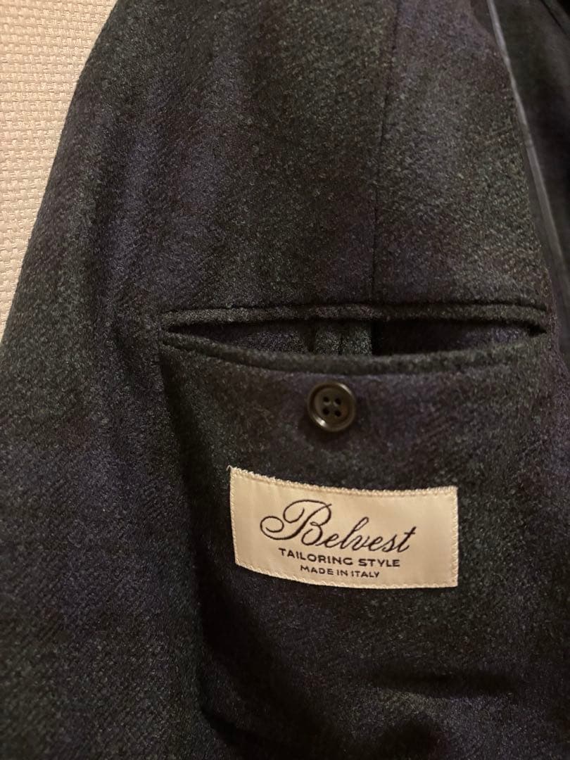 Belvest ベルヴェスト　テーラードジャケット　46