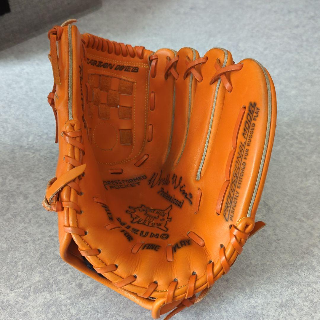 ミズノ復刻軟式グローブ★赤カップ完全限定