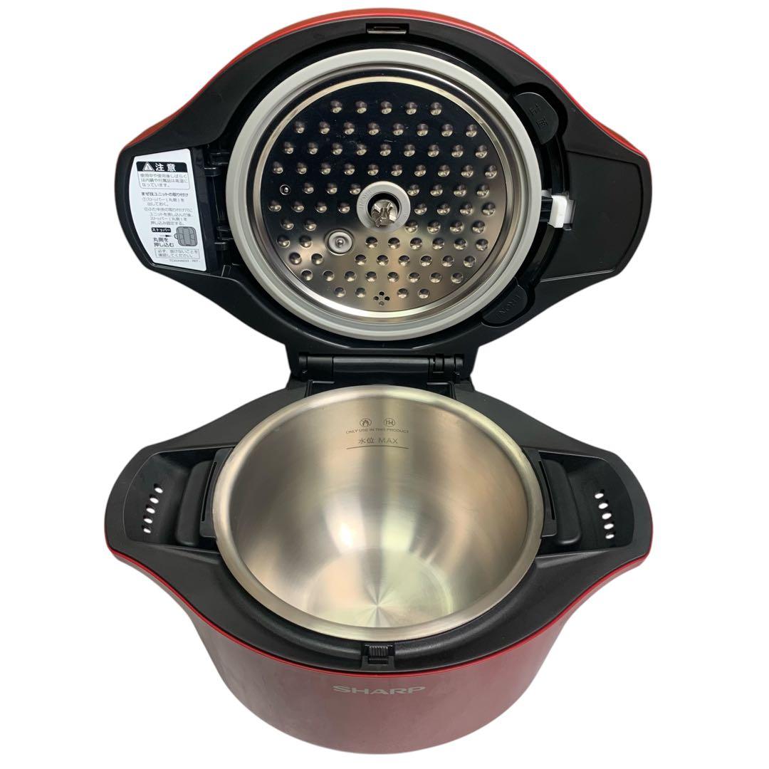 【美品】シャープ ヘルシオ ホットクック 電気無水鍋 KN-HW24E