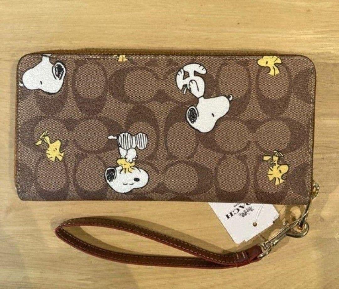 【新品未使用品】COACH長財布　スヌーピーコラボ