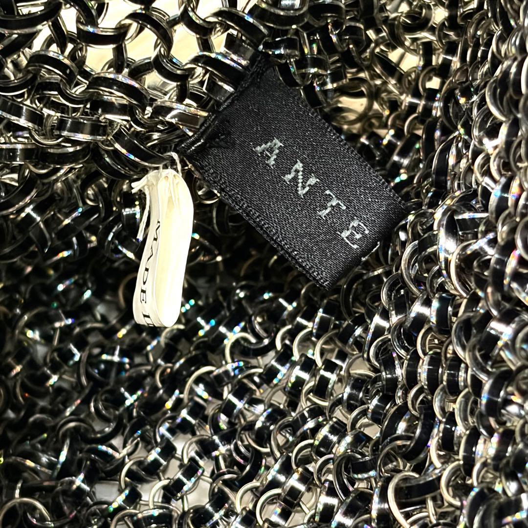 ANTEPRIMA アンテプリマ　ワイヤーバッグ　2WAY シルバーグレー