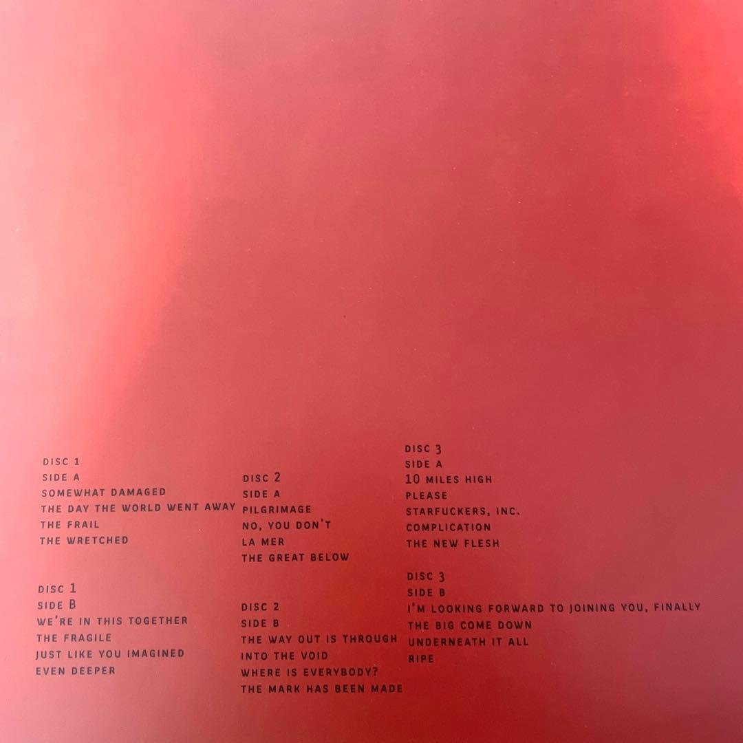 【貴重】NINE INCH NAILS THE FRAGILE LPレコード