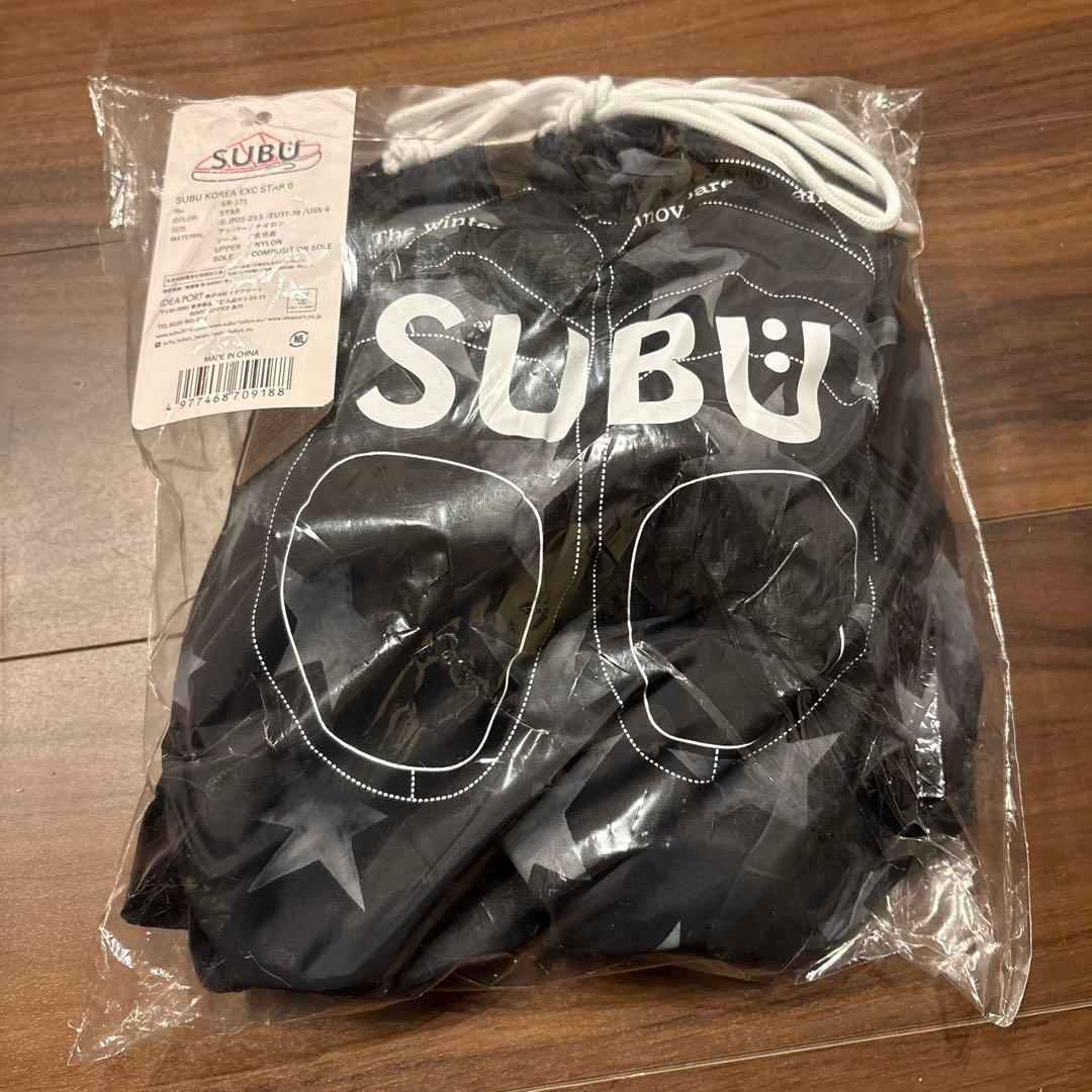 【新品未使用】SUBU スター サンダル22-23.5㎝