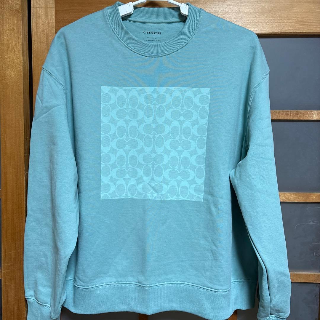 COACH ミントグリーン トレーナー M