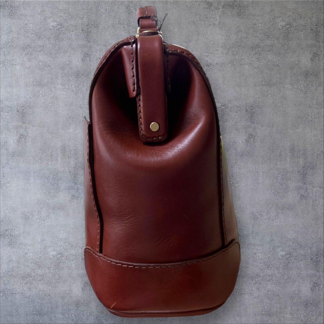 C332/HERZ ヘルツ バッグ ブラウン レザー 2way ビジネス