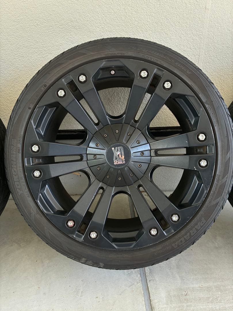 【22インチホイール】タイヤホイールセット　ランクル、プラド等　XDシリーズ