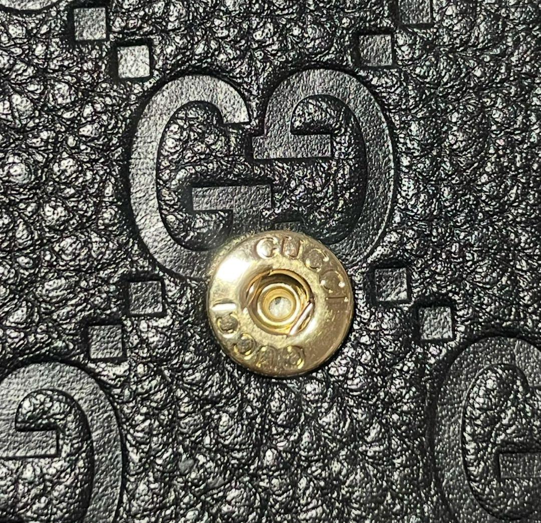 GUCCI GGエンブレム コンチネンタルウォレット