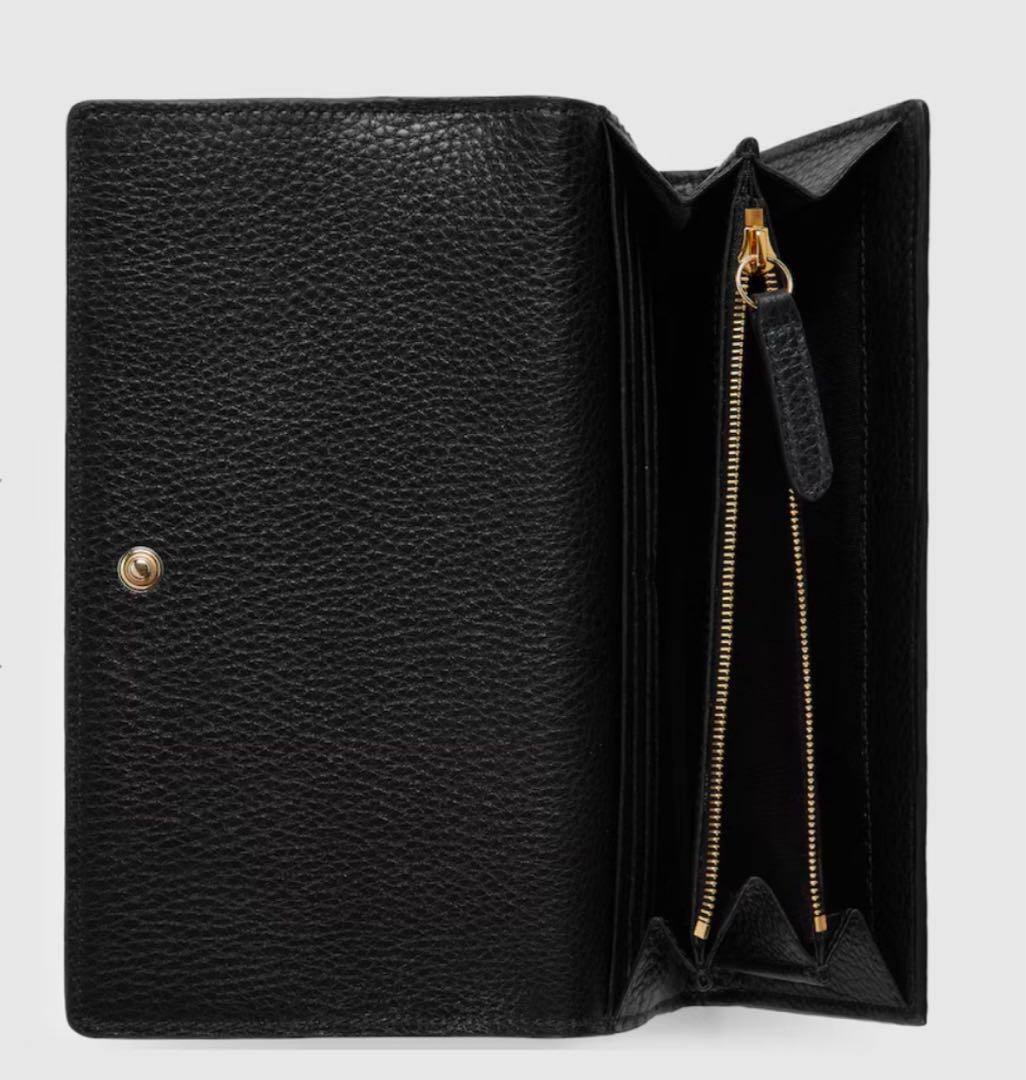 GUCCI GGエンブレム コンチネンタルウォレット