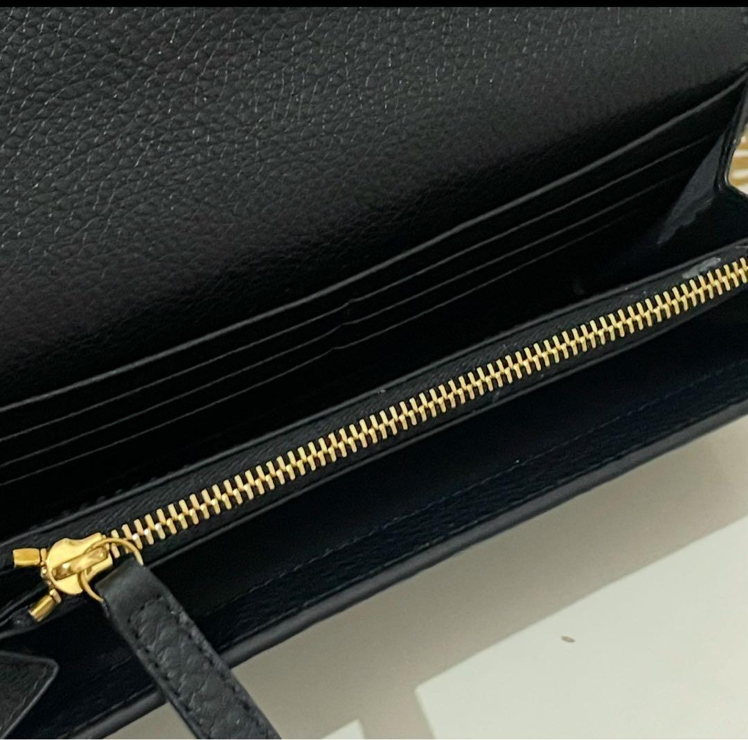 GUCCI GGエンブレム コンチネンタルウォレット