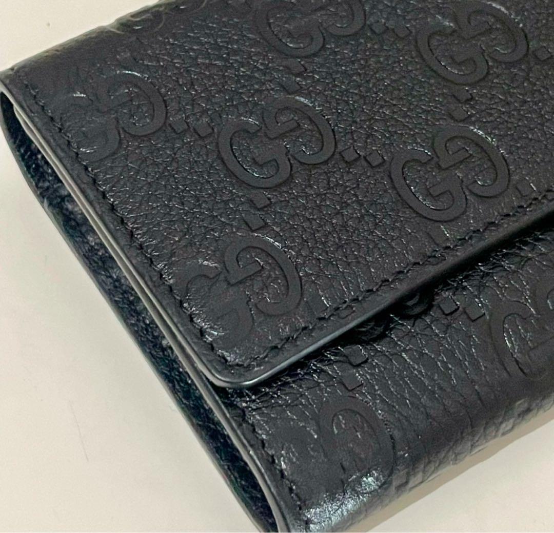 GUCCI GGエンブレム コンチネンタルウォレット