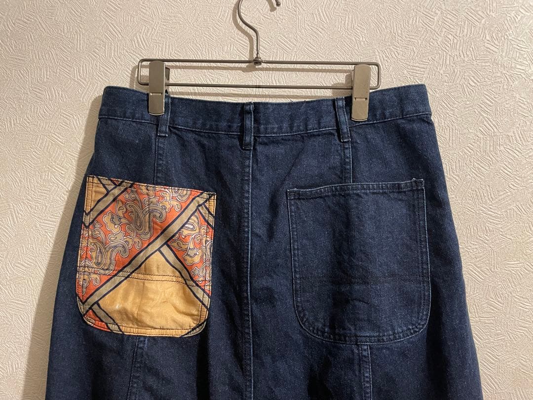 COMME des GARCONS スカーフ ポケット サルエル デニム