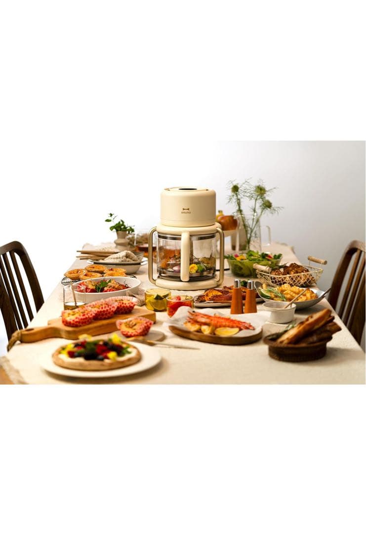 新品未開封 BRUNO ガラスエアフライヤー