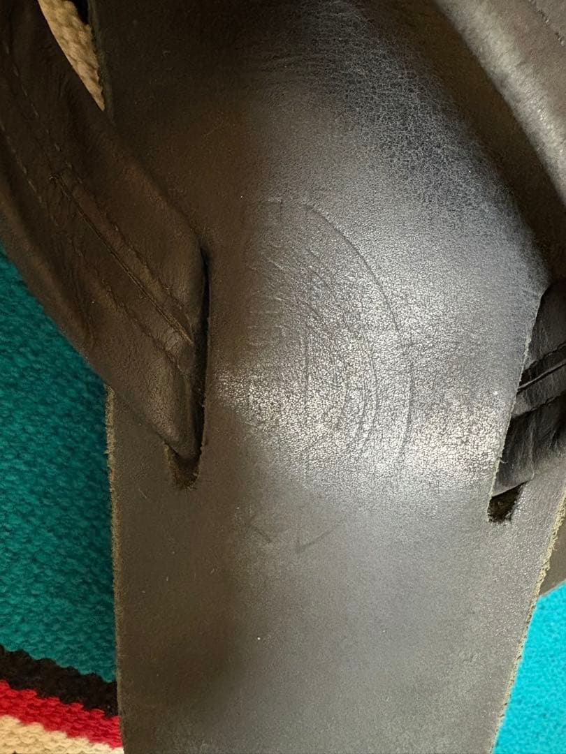 レインボーサンダル　カリフォルニア製　角張ったロゴ刻印　サンクレメンテ工場