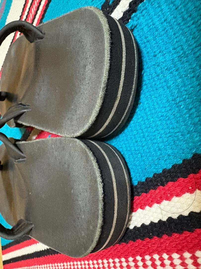 レインボーサンダル　カリフォルニア製　角張ったロゴ刻印　サンクレメンテ工場