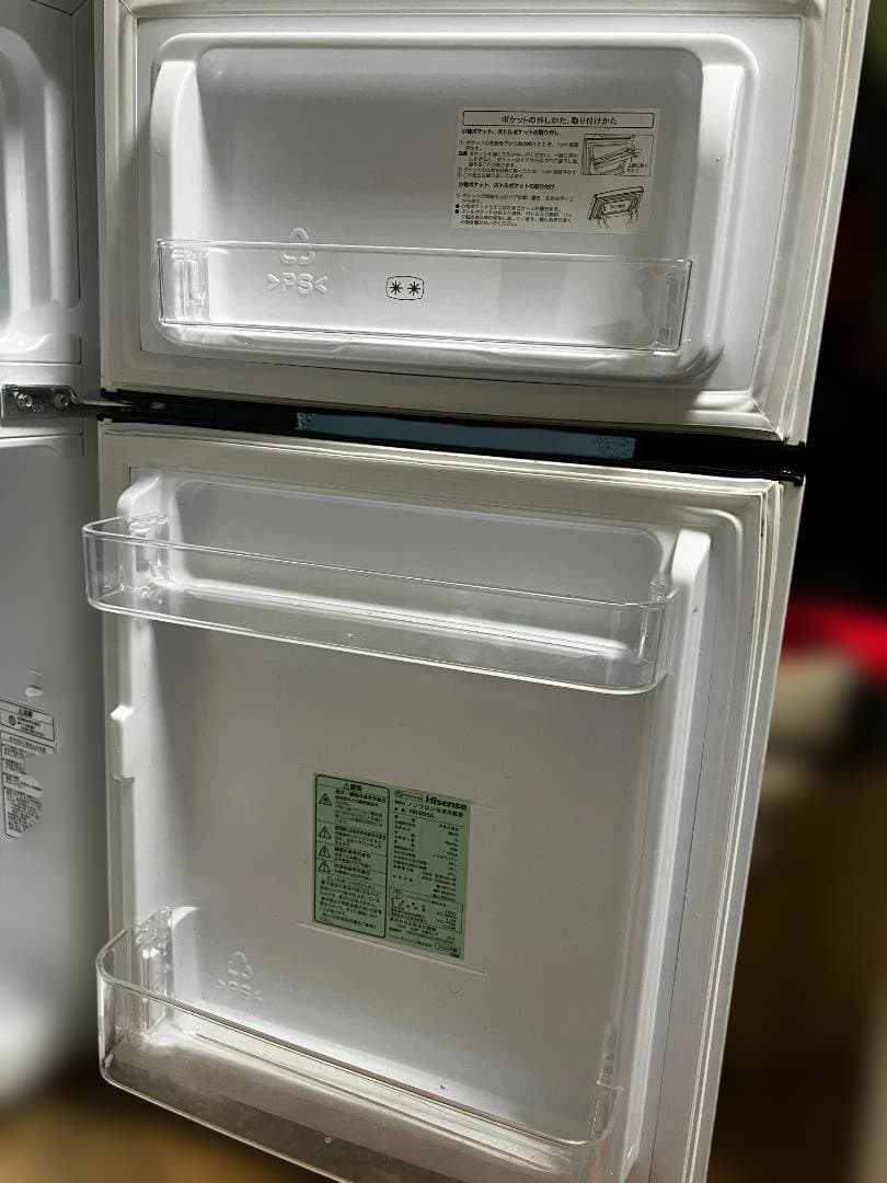 2020年製 ハイセンス 小型冷蔵庫 HR-B95A