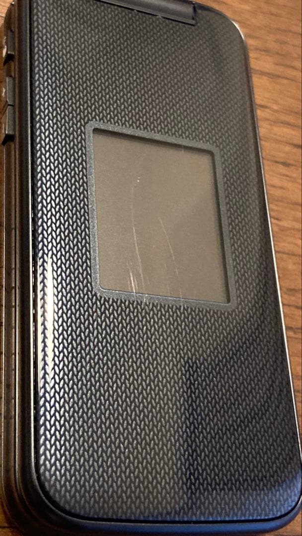 docomo らくらくホン F-41Fセット　ネイビー