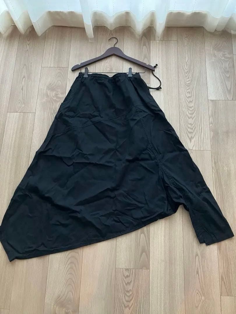 y's ワイズ　ブラック サルエルパンツ