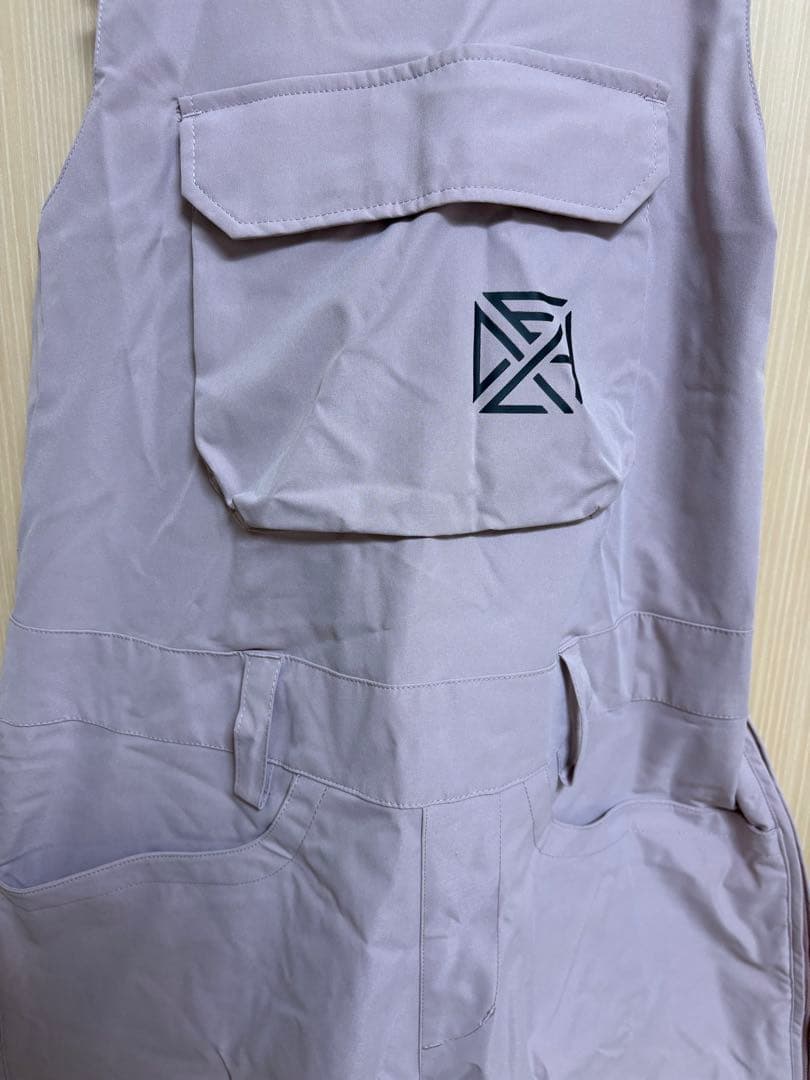 43DEGREES スノーボードウェア スキーウェア ビブパンツ　レディースM