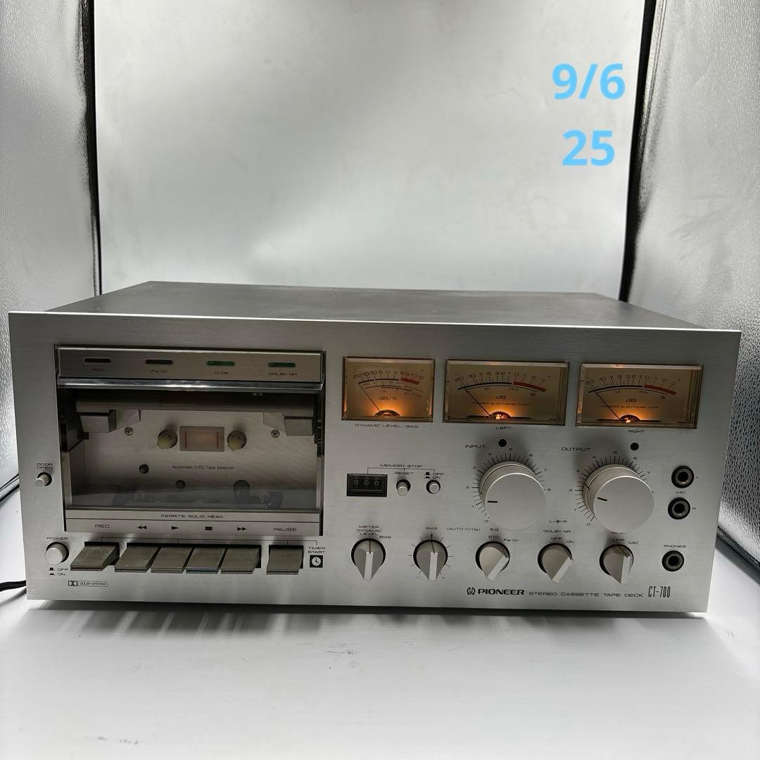 ラジオ・コンポ PIONEER CT-700