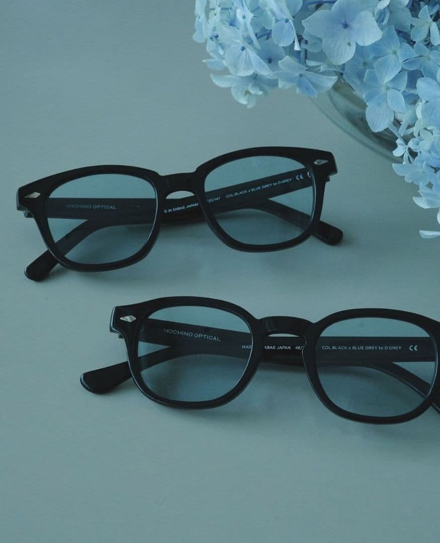 NOCHINO OPTICAL 南青山本店1周年記念限定 Ajisai Blue