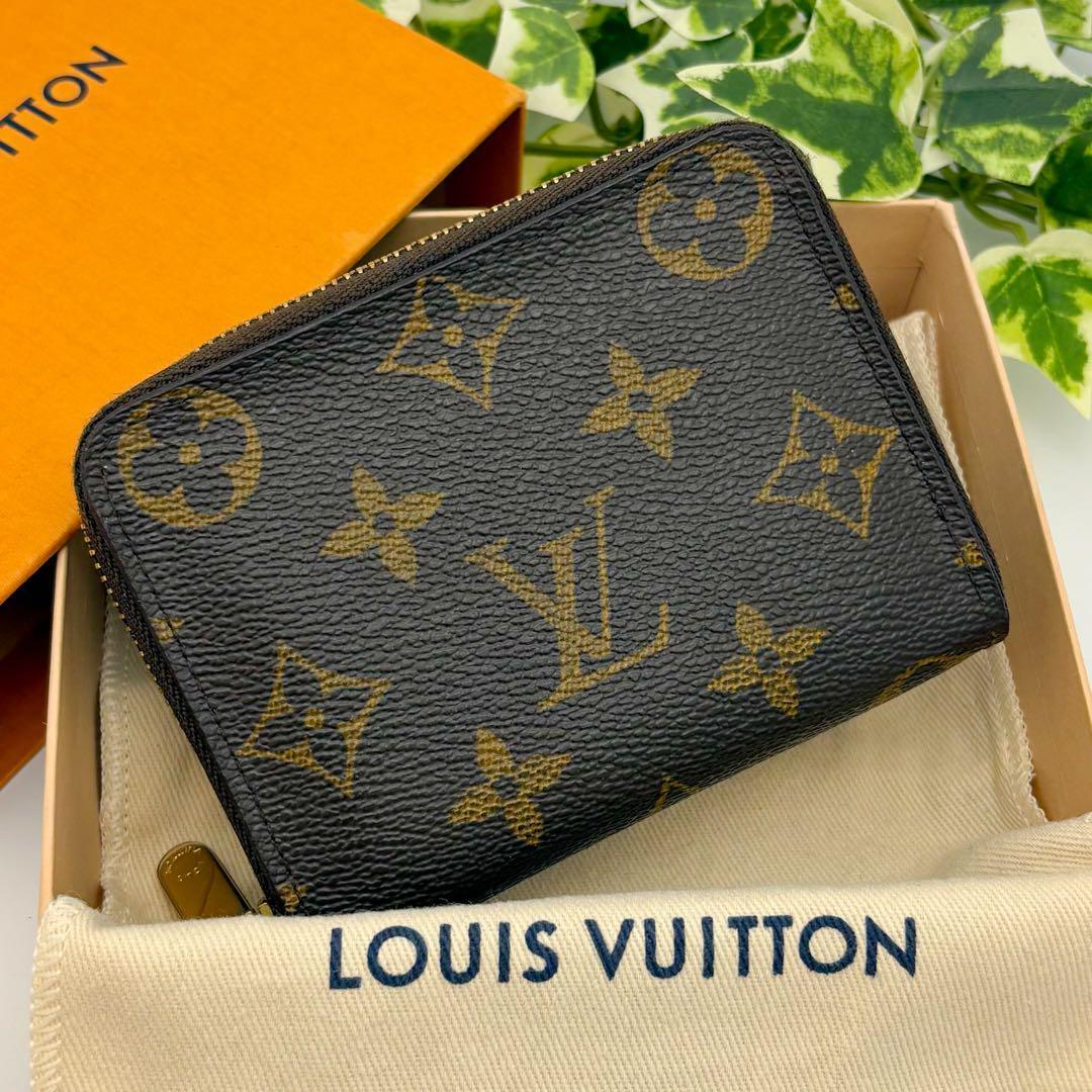 特上美品★ルイヴィトン モノグラム ジッピーパース ケース 小銭入れ