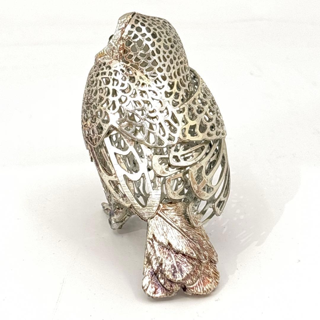 Christofle クリストフル フクロウ オブジェ 置物