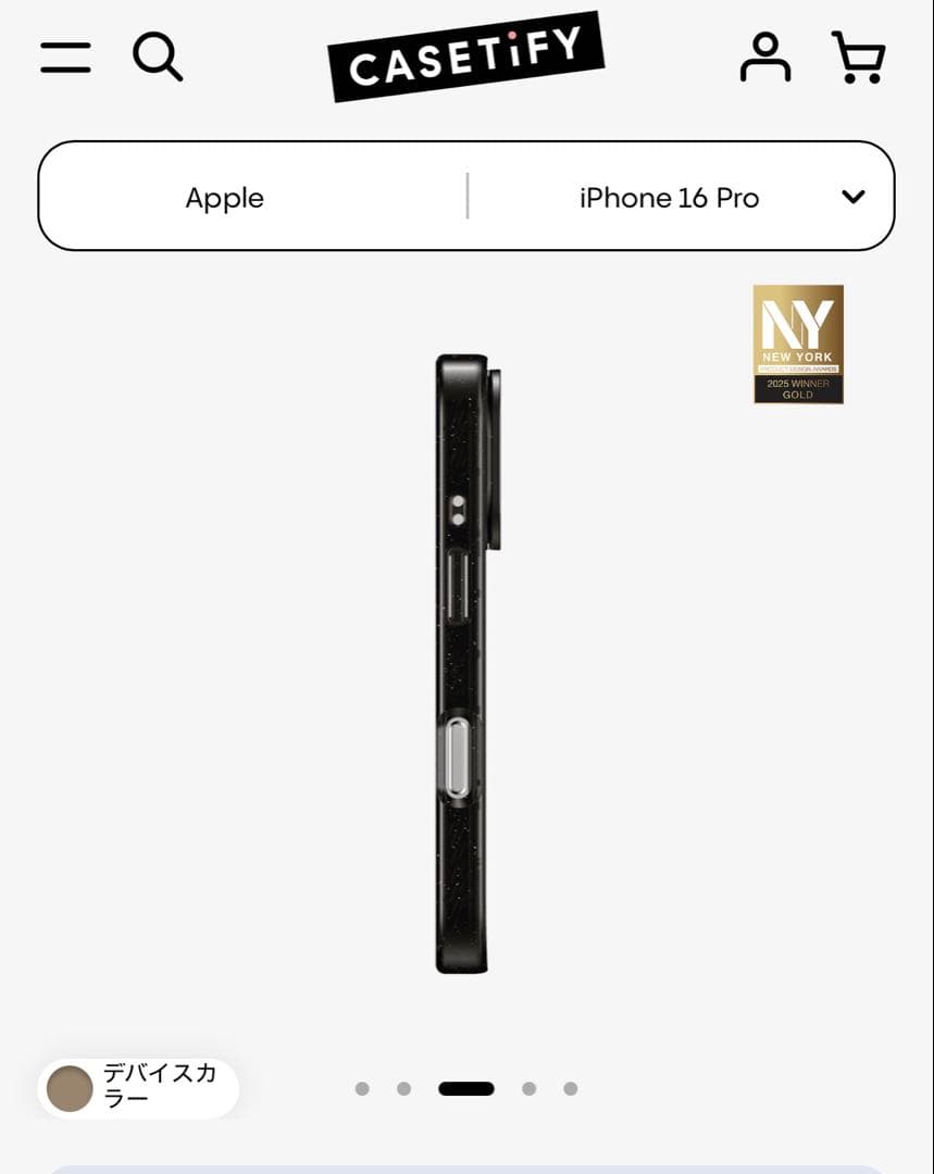 【新品】CASETiFY iPhone16 pro EttaVee