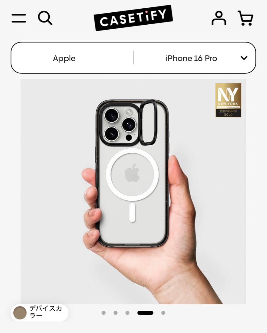【新品】CASETiFY iPhone16 pro EttaVee