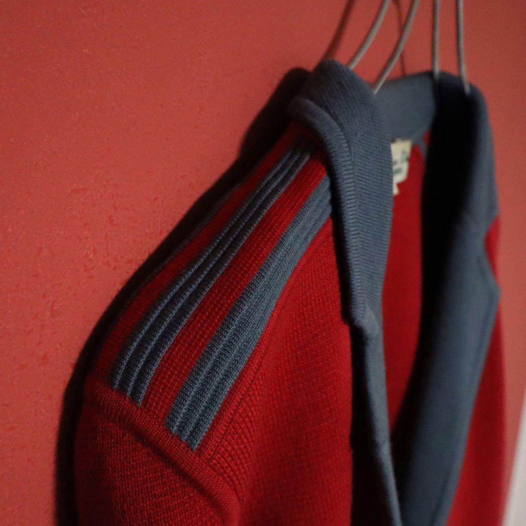 【希少デザイン】Christian Dior ライン切替 ニットジャケット