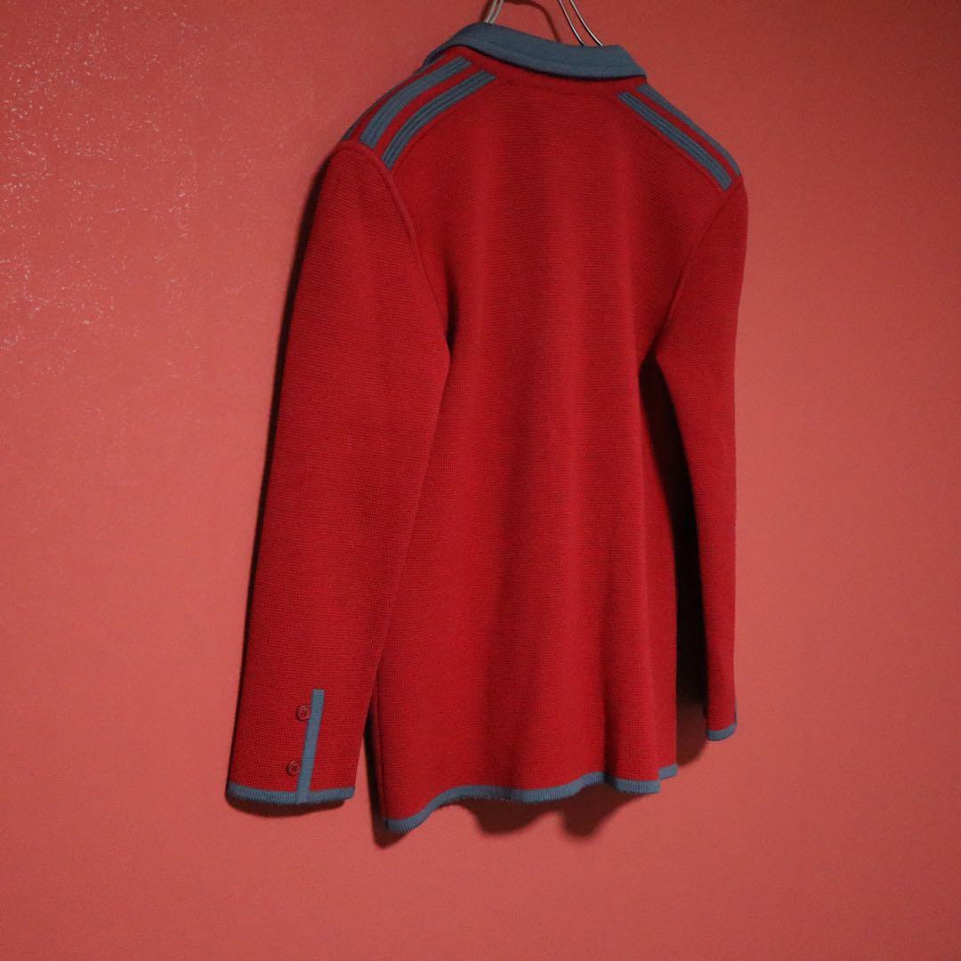 【希少デザイン】Christian Dior ライン切替 ニットジャケット