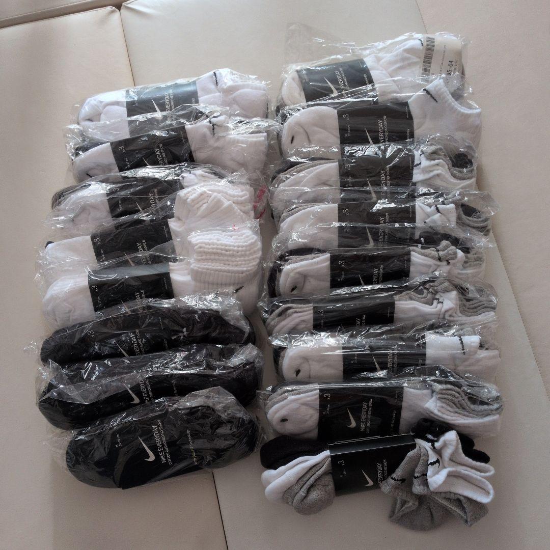 り*ー様 (定価17,000円分)ナイキ くるぶしソックス 複数サイズ まとめ売