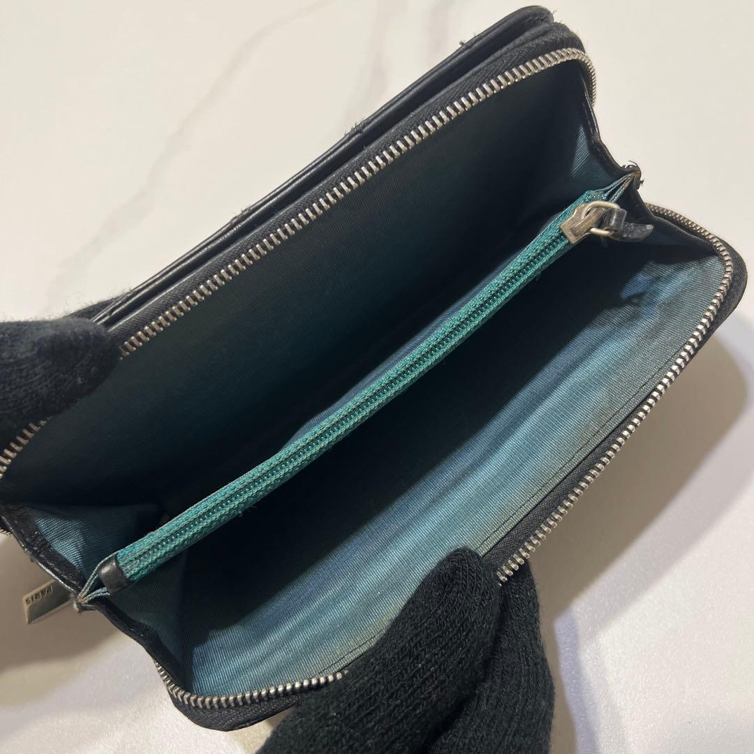 CHANEL キルティング 長財布 黒