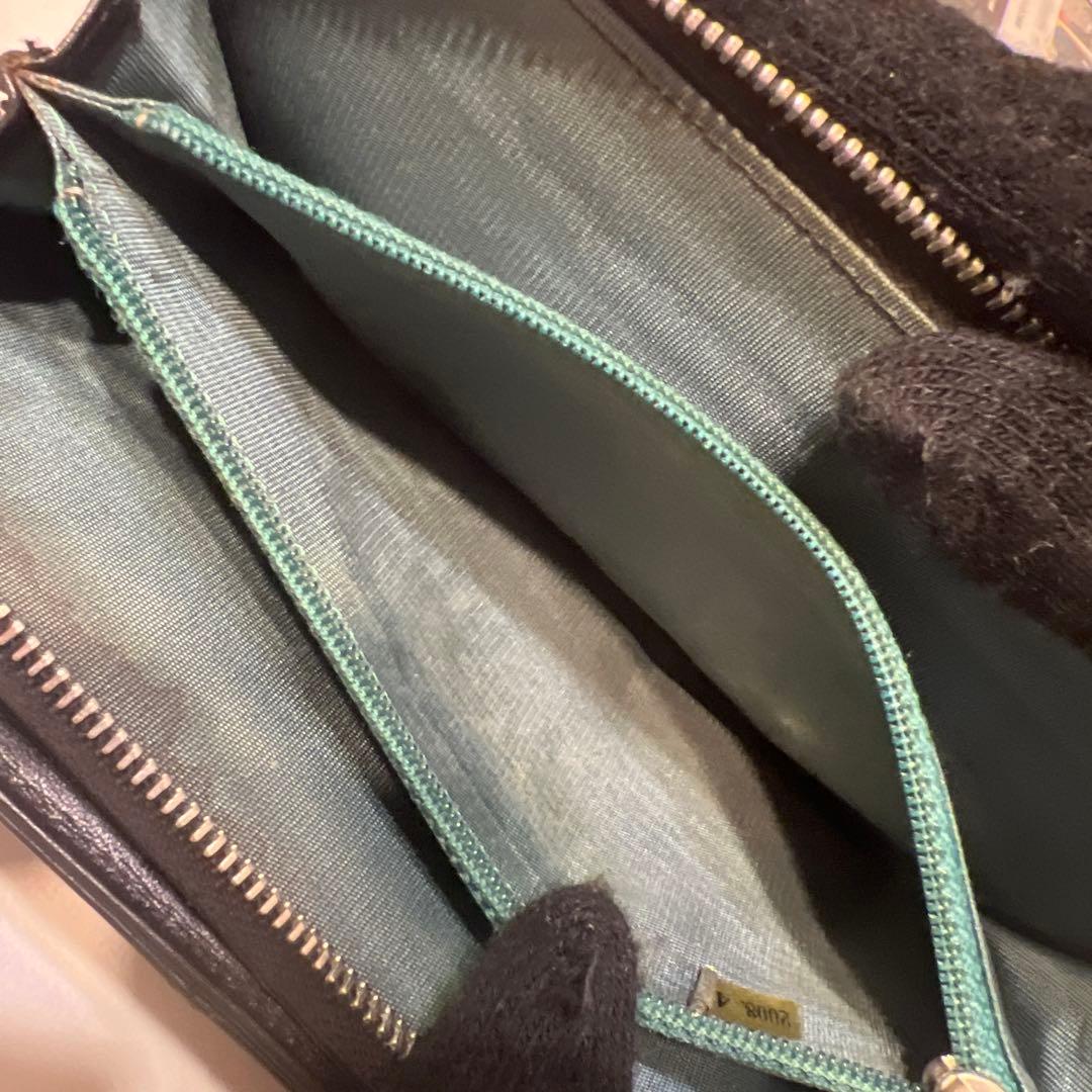 CHANEL キルティング 長財布 黒
