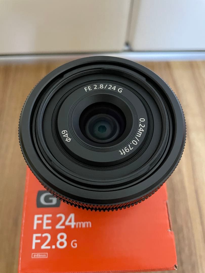【ほぼ新品、保証あり】SONY FE 24mm F2.8 G レンズ