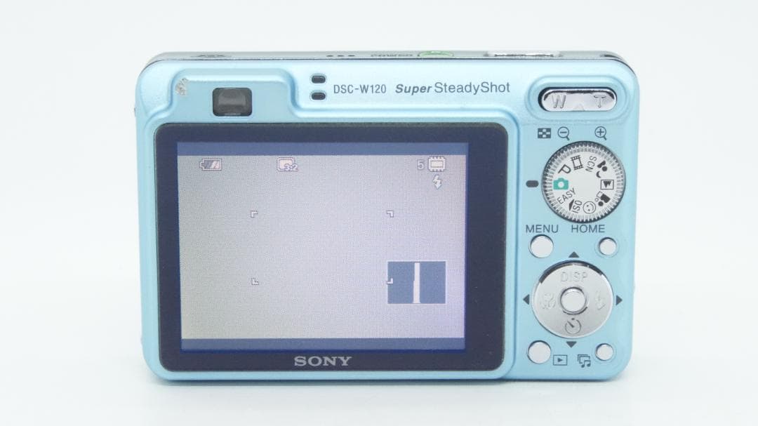 【A3216】 SONY Cyber-shot DSC-W120 ブルー ソニー
