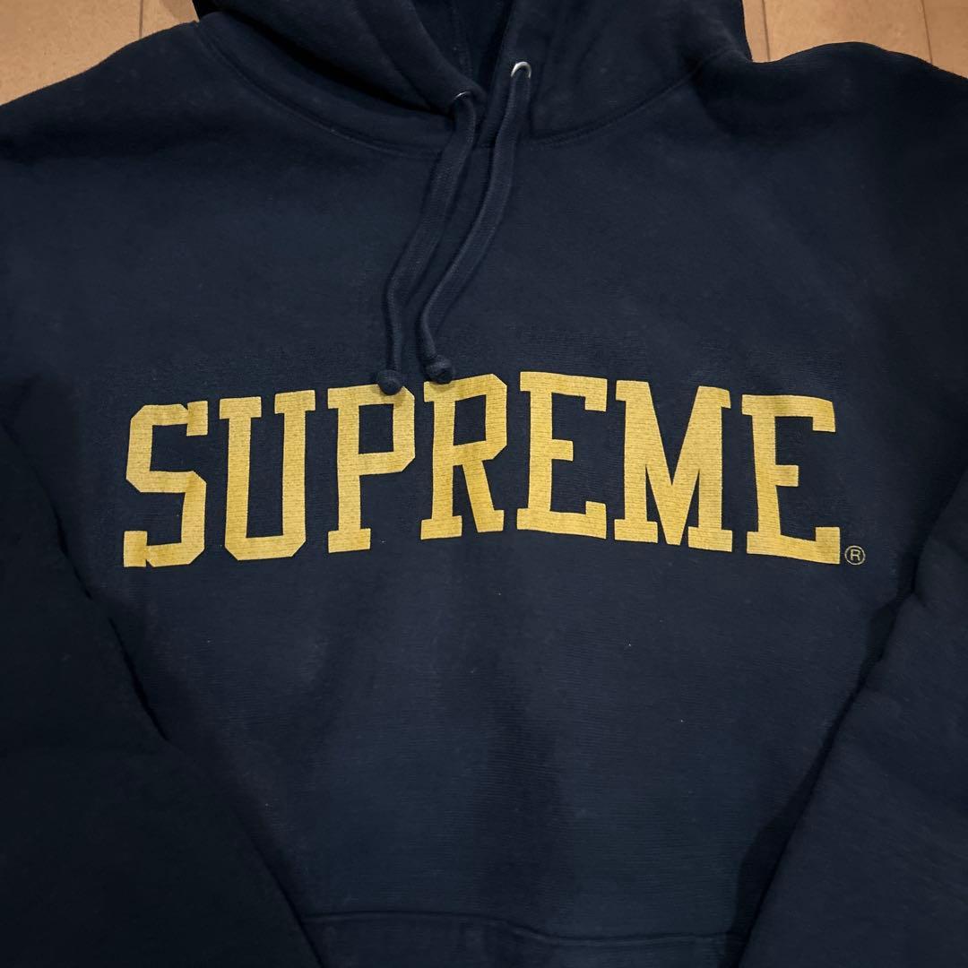Supreme Varsity Hooded Sweatshirtブラック M