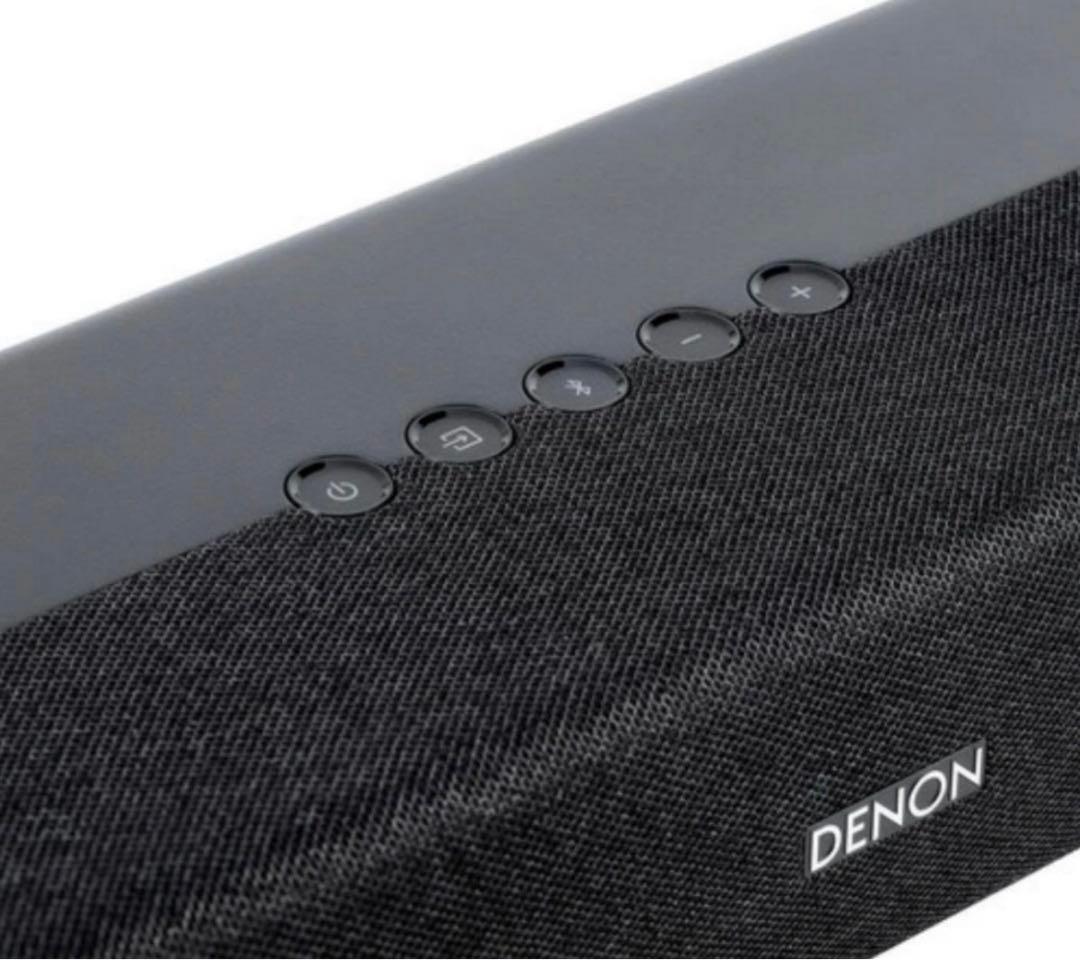 デノン サウンドバーDHT-S218K ブラックデュアルサブウーハー内蔵 立体音