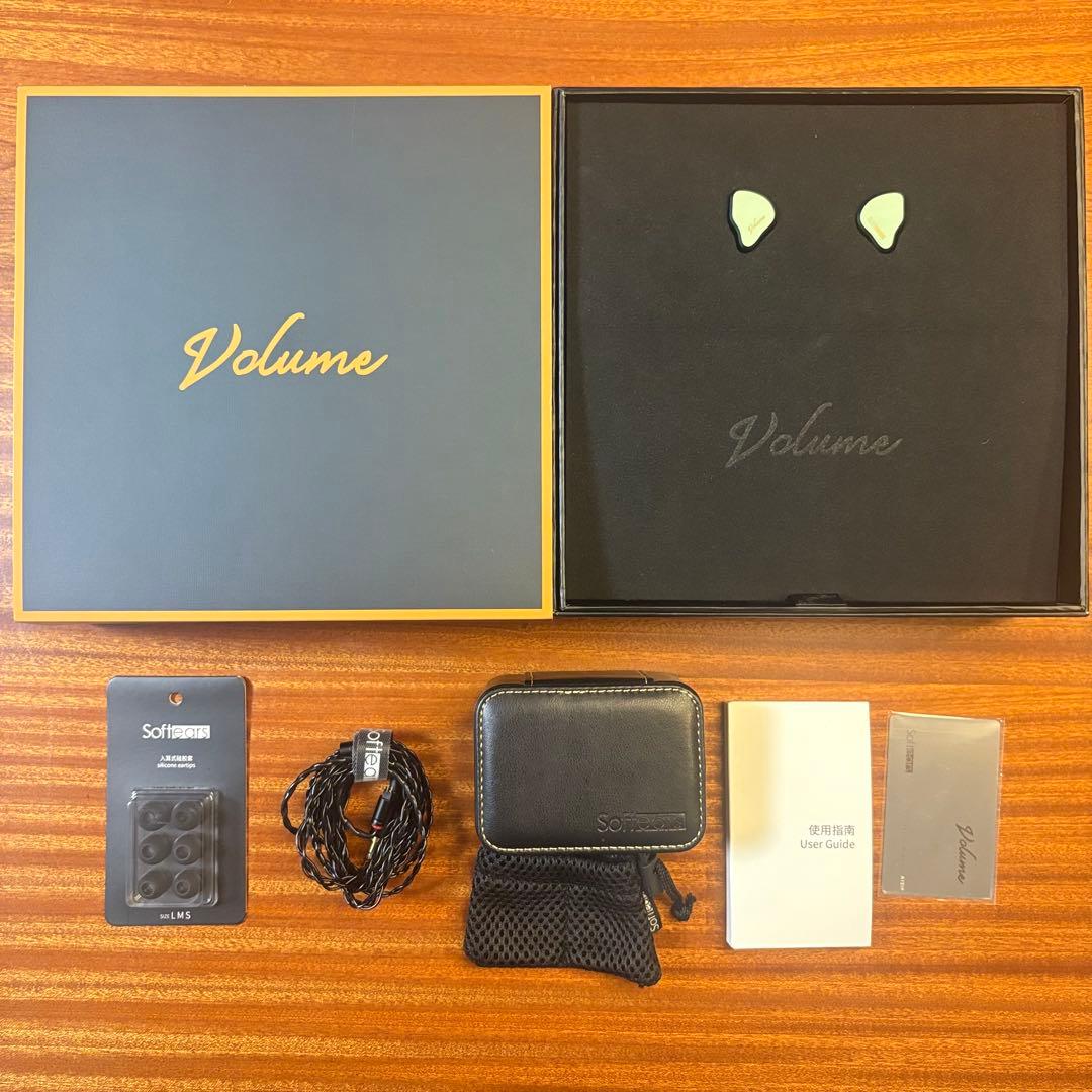 SoftEars Volume リケーブル可能イヤホン