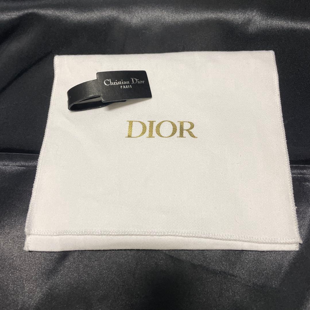 【新品・未使用】Dior レザー ベルト ブラック/ホワイト　リバーシブル