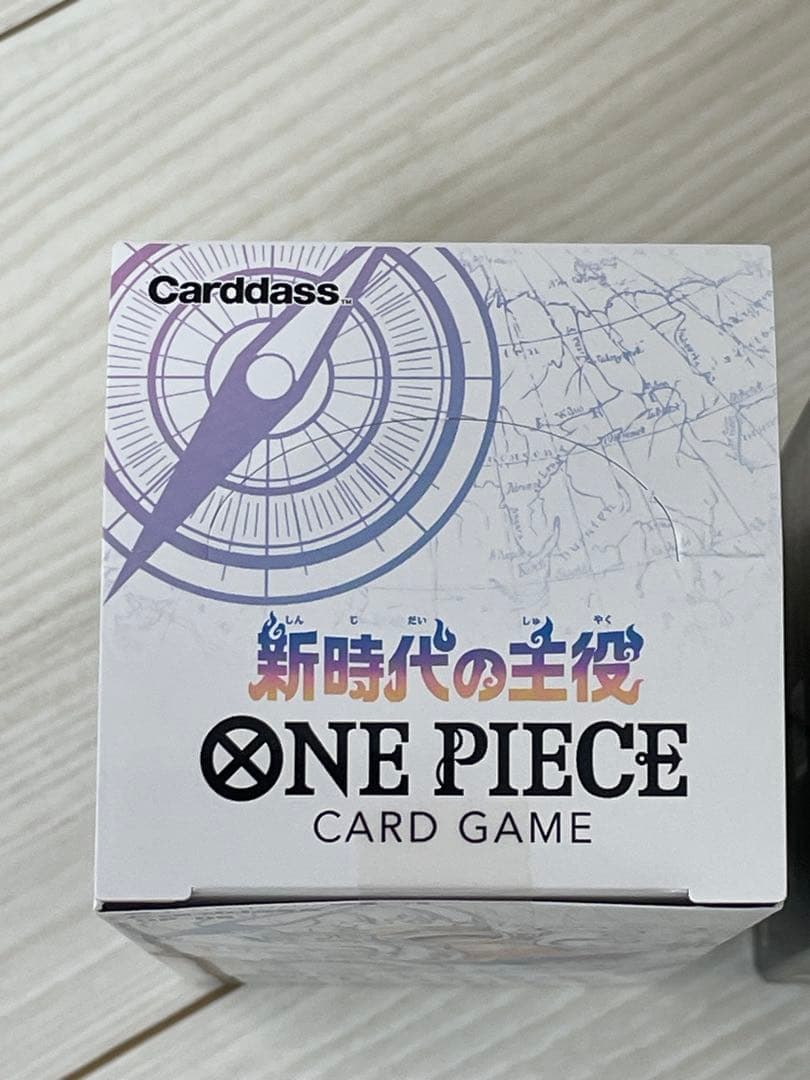 ワンピースカード　新品未開封BOX　テープ付き　新時代の主役　新たなる皇帝