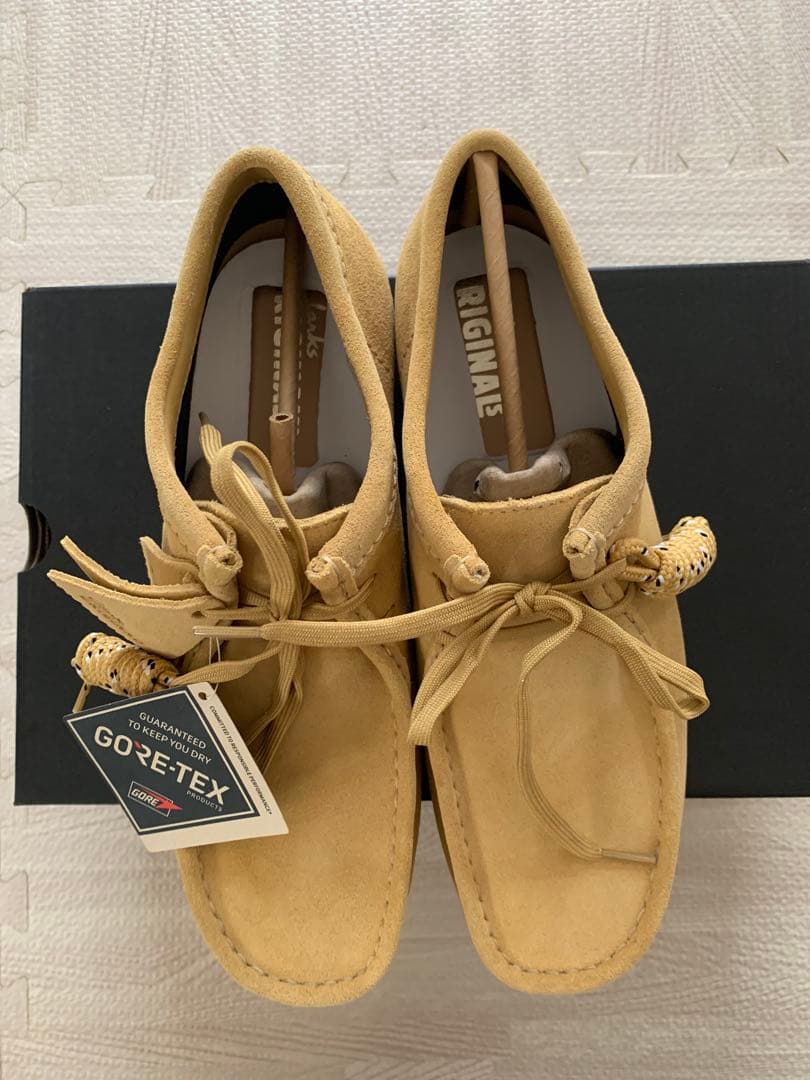 【新品未使用】Wallabee GTX ゴールデンタン スエード 26cm