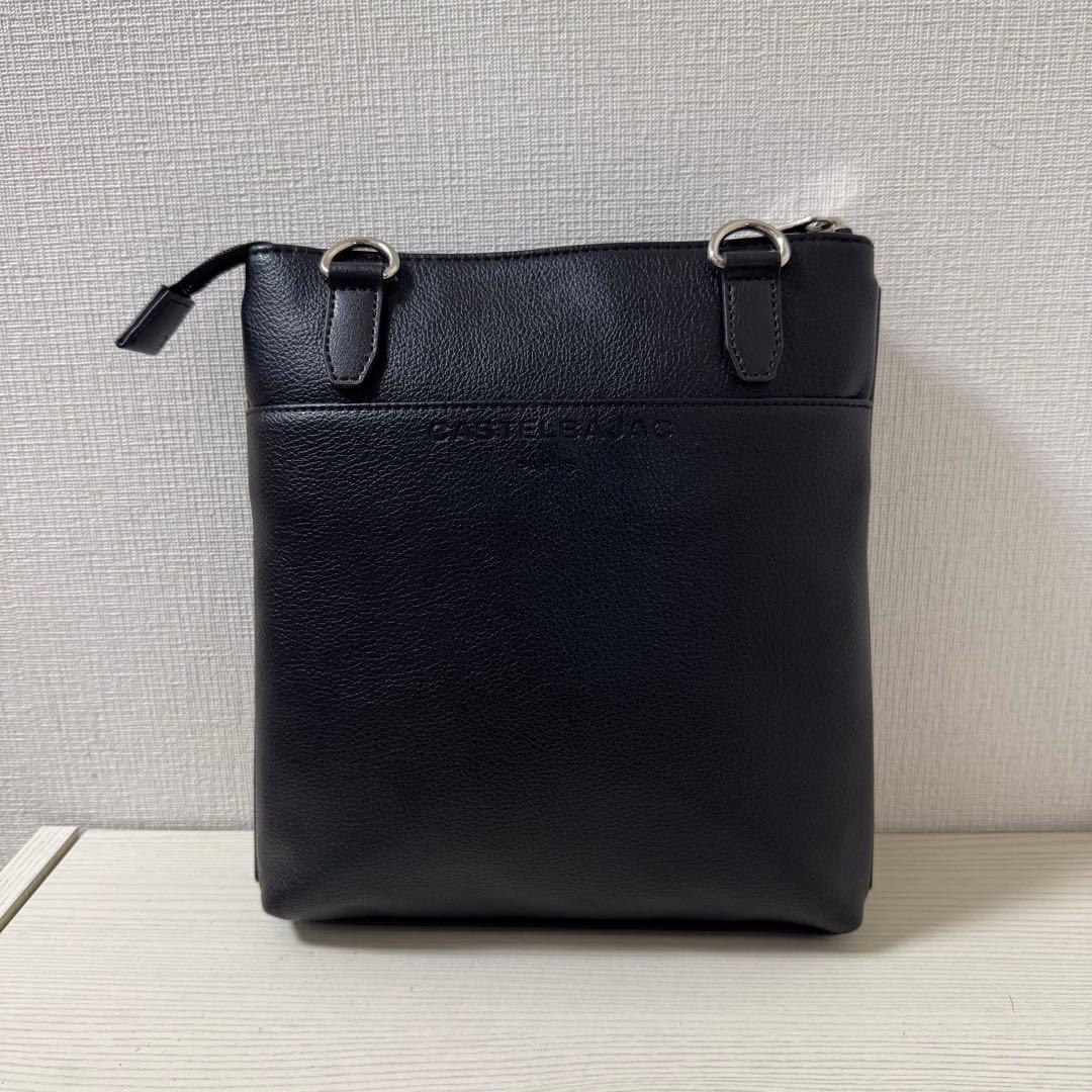 【新品】カステルバジャック ショルダーバッグ　ダナン ブラック　黒