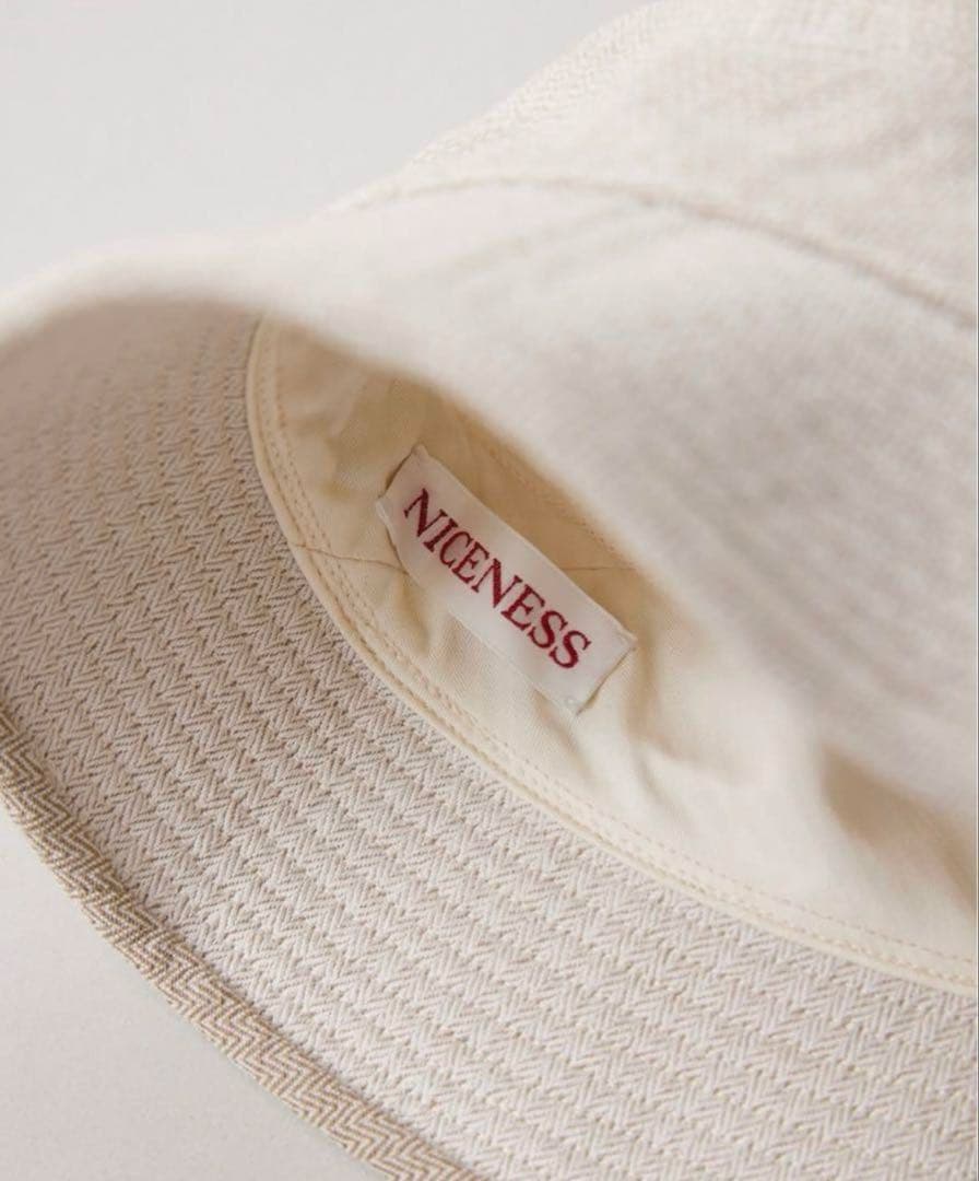 帽子 NICENESS SYLVAIN OFF WHITE L