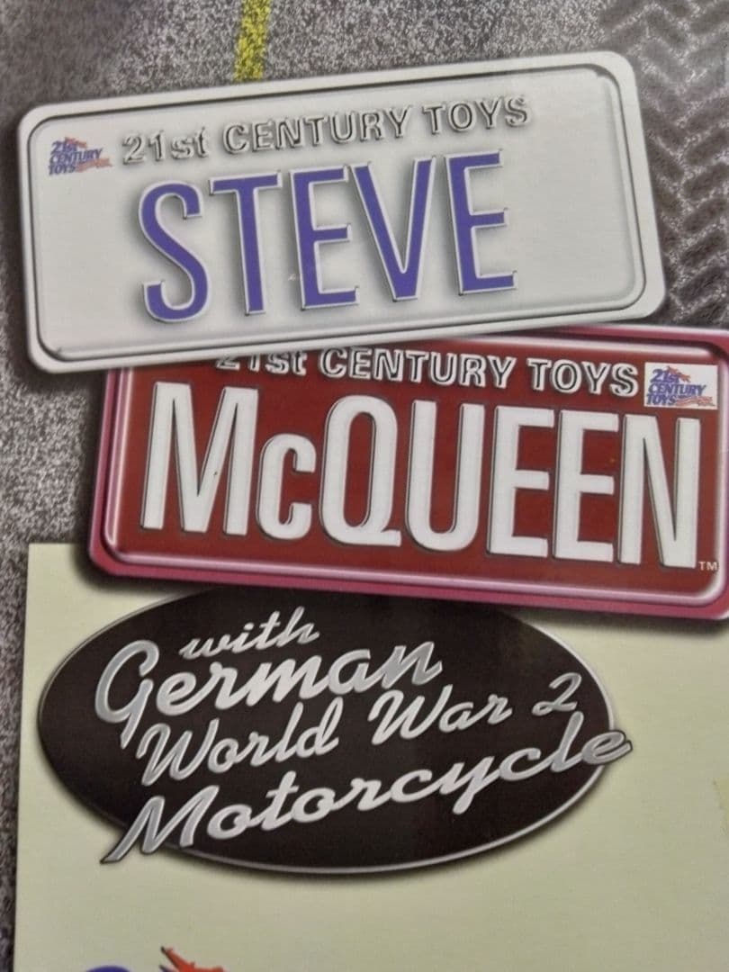 スティーヴ・マックィーン　大脱走オートバイver.　新品未開封品/入手困難稀少品