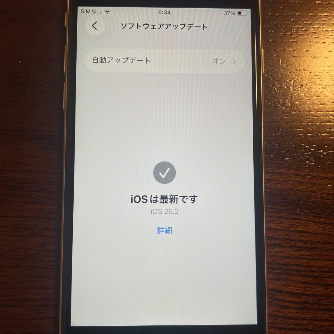 iPhone SE 第2世代　64GB ホワイト　最新iOS18 SIMフリー