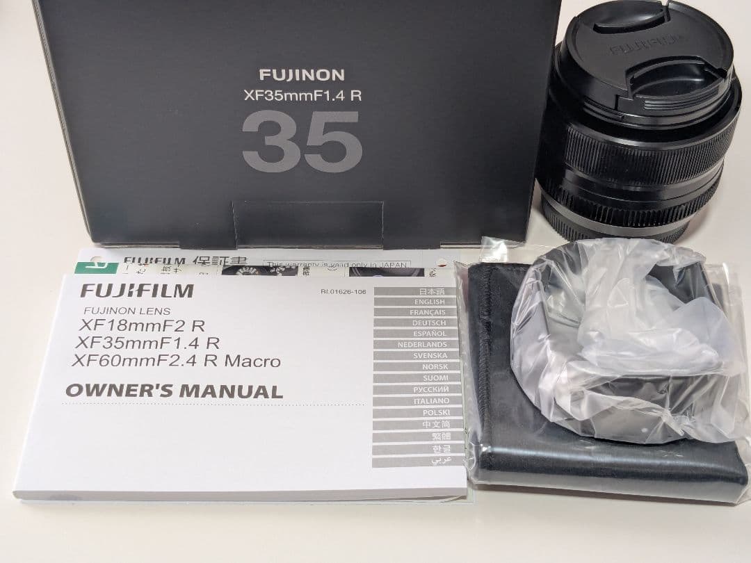 FUJIFILM XF35mm F1.4 R 富士フイルム