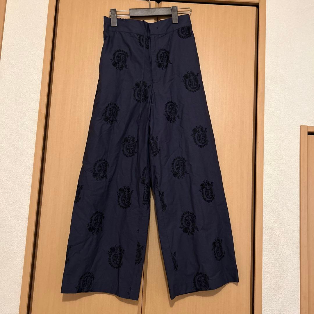 ne Quittez pas ヌキテパ　ワイドパンツ