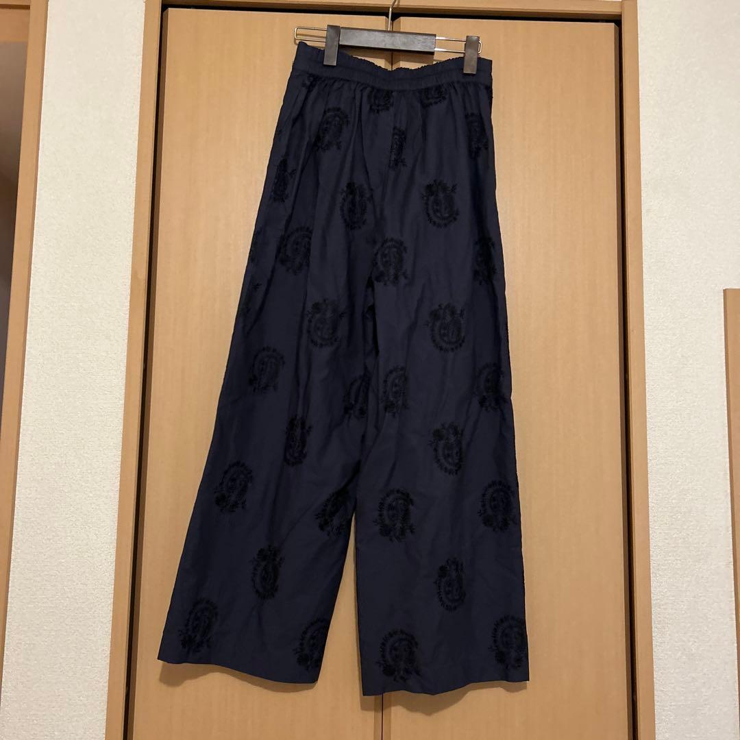 ne Quittez pas ヌキテパ　ワイドパンツ